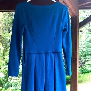 Boden long sleeve Baltic blue dress US 6R